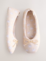 Crema con calabaza - Neutral Pumkin Ballet Slippers - Imagen 5 de 9