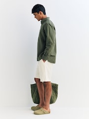 A.P.C. Green Chemise Mateo Logo Shirt - Image 4 of 5