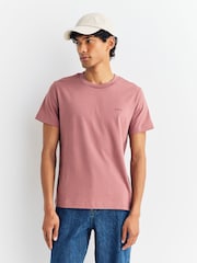 A.P.C. Pink Standard APC Brode T-Shirt - Image 1 of 5
