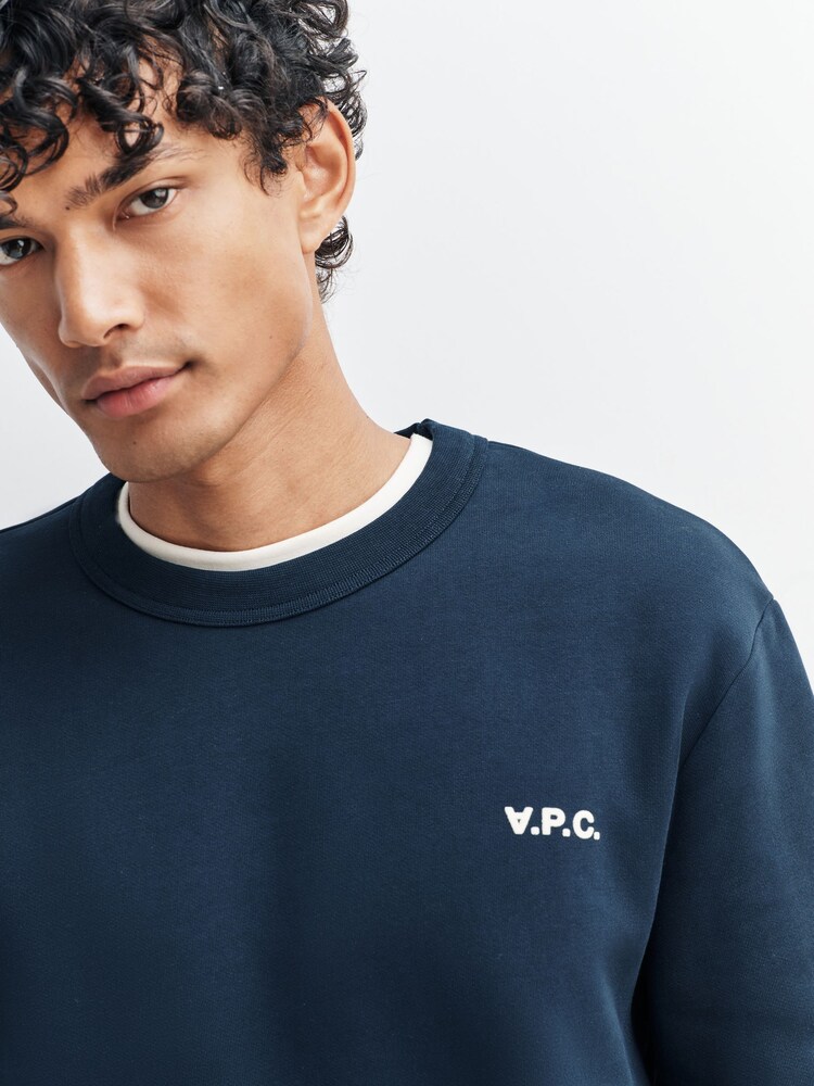 A.P.C. Blue Boxy Petit VPC Sweatshirt - Image 5 of 5