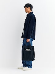A.P.C. Blue Surchemise Bobby Corduroy Jacket - Image 4 of 6