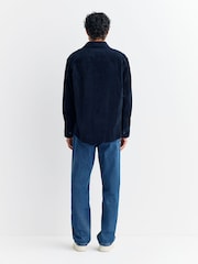 A.P.C. Blue Surchemise Bobby Corduroy Jacket - Image 5 of 6