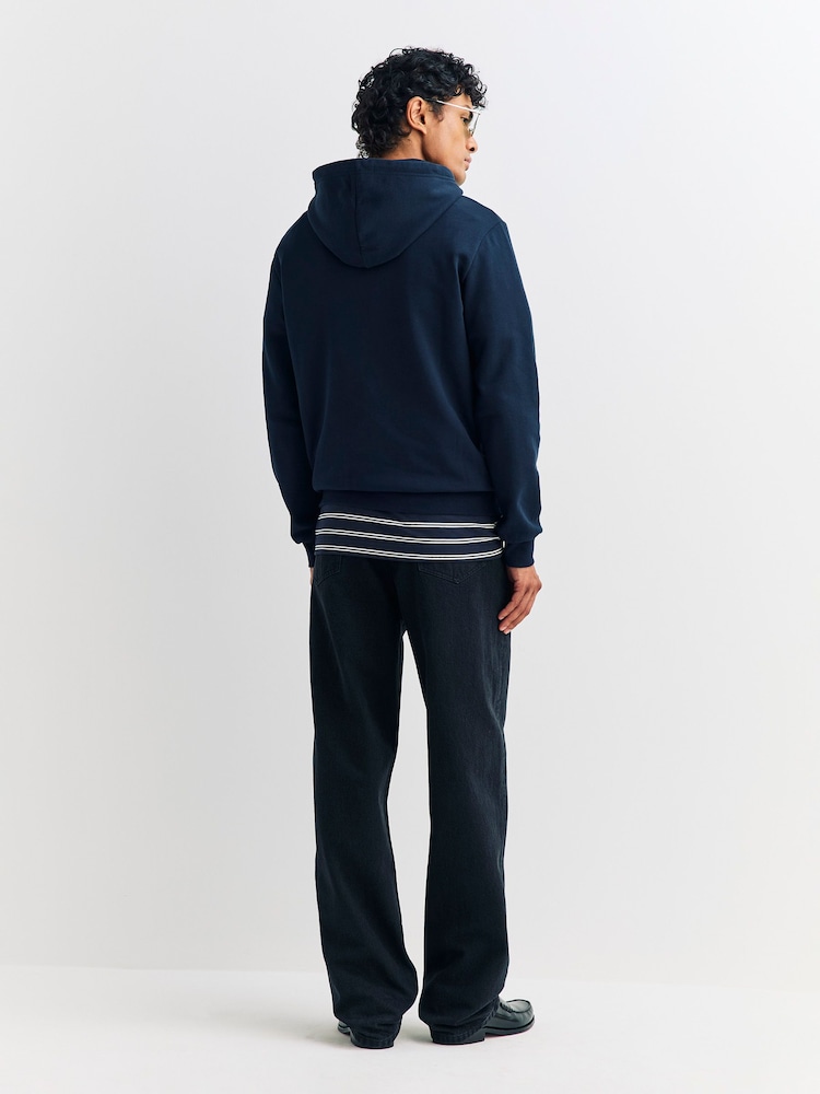 A.P.C. Blue Standard Rue Madame Hoodie - Image 2 of 5