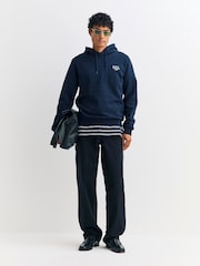A.P.C. Blue Standard Rue Madame Hoodie - Image 4 of 5