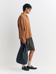 A.P.C. Brown Manuel Polo Jumper - Image 3 of 6
