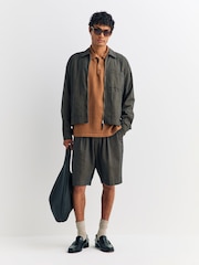 A.P.C. Brown Manuel Polo Jumper - Image 5 of 6