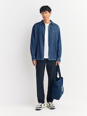 A.P.C. Blue Chino Lawrence Trousers - Image 1 of 6