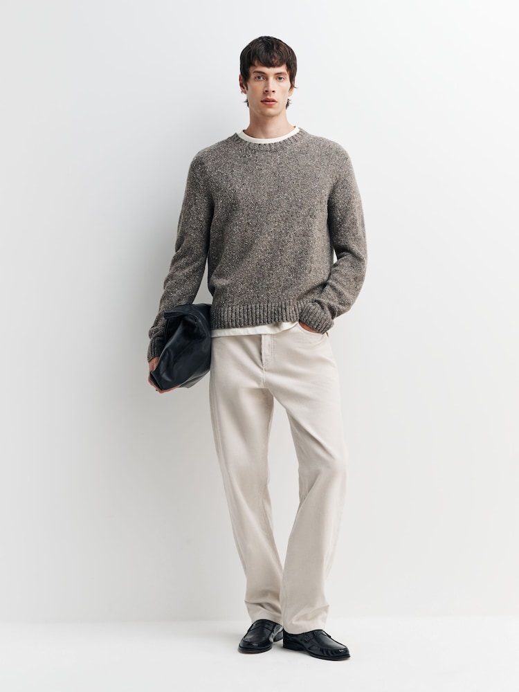 A.P.C. Cream Fairfax Corduroy Jeans - Image 1 of 5