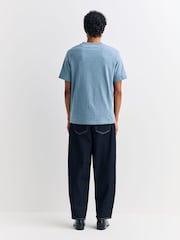 A.P.C. Light Blue Standard Rue Madame T-Shirt - Image 2 of 4