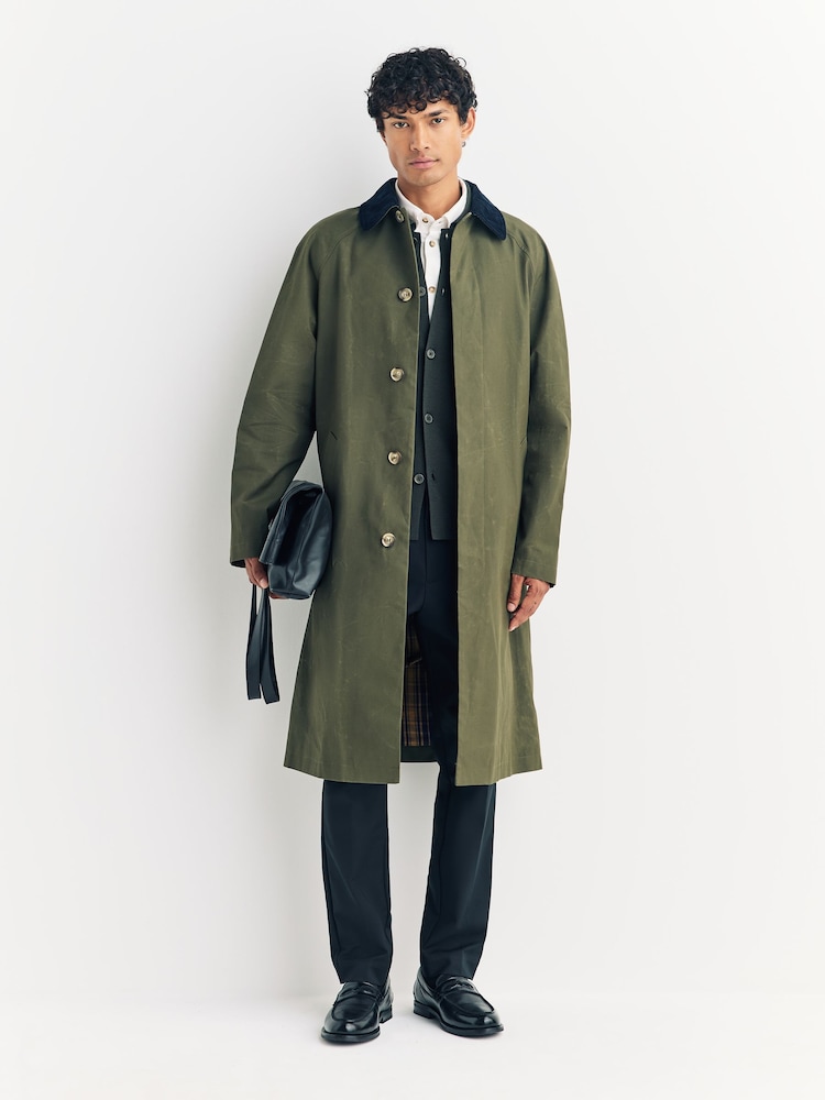 A.P.C. Green Mac Gaspard Jacket - Image 2 of 6