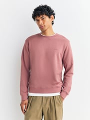 A.P.C. Pink Standard APC Brode Sweatshirt - Image 1 of 5