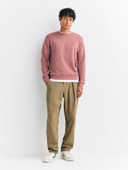 A.P.C. Pink Standard APC Brode Sweatshirt - Image 2 of 5