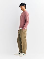 A.P.C. Pink Standard APC Brode Sweatshirt - Image 3 of 5
