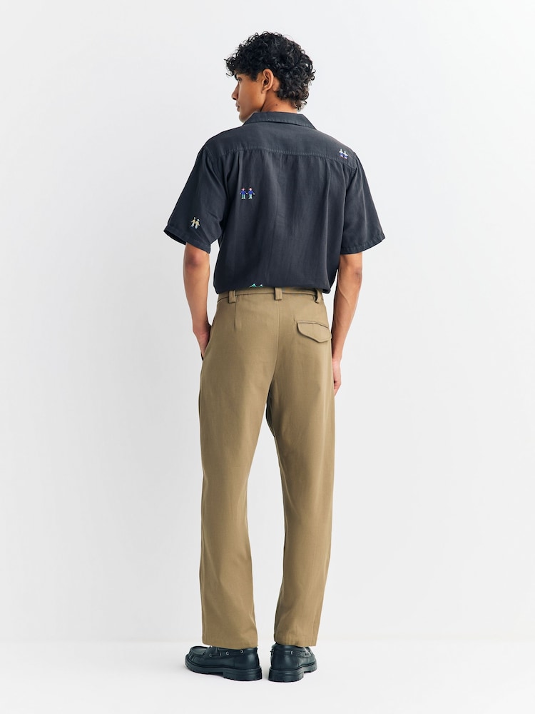 A.P.C. Brown Pantalon Renato Trousers - Image 2 of 6