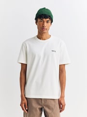 A.P.C. White Boxy Petit VPC T-Shirt - Image 1 of 5