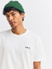 A.P.C. White Boxy Petit VPC T-Shirt - Image 5 of 5