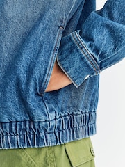 A.P.C. Blue Blouson Fabrizio Zippe Jacket - Image 5 of 5