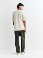 A.P.C. Cream Livio Polo Shirt - Image 4 of 5