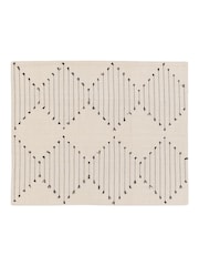 Gallery Home White Diamond Weave Placemats 4 Pack - Image 5 of 8