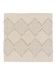 Gallery Home White Diamond Weave Placemats 4 Pack - Image 8 of 8