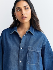 A.P.C. Blue Samantha Shirt - Image 5 of 5