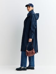 A.P.C. Blue Antonin Parka Jacket - Image 2 of 4