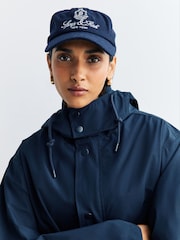 A.P.C. Blue Antonin Parka Jacket - Image 3 of 4