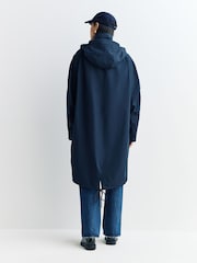 A.P.C. Blue Antonin Parka Jacket - Image 4 of 4