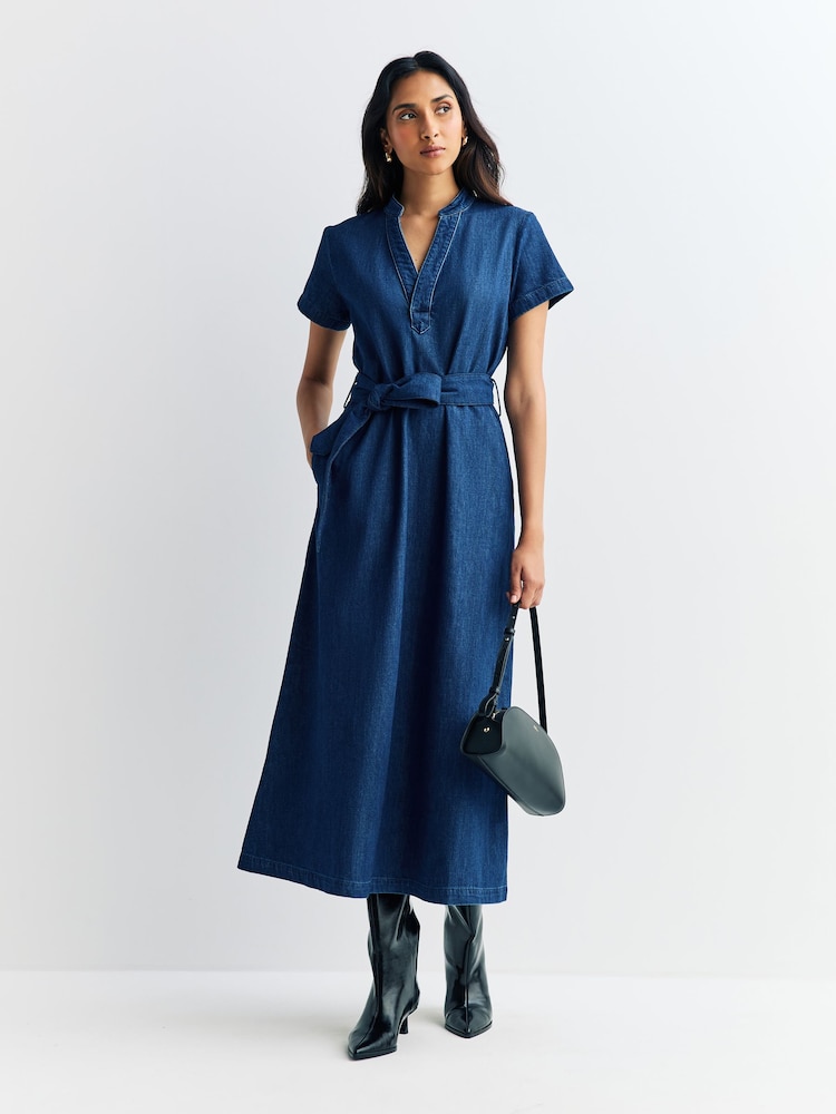 A.P.C. Blue Annelie Robe - Image 1 of 4
