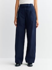 A.P.C. Blue Pantalon Veronica Trousers - Image 3 of 6