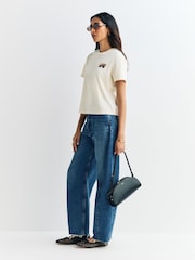 A.P.C. Cream T-Shirt - Image 4 of 5