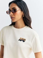 A.P.C. Cream T-Shirt - Image 5 of 5
