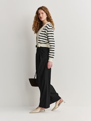 A.P.C. Black/White Gaelle Cardigan - Image 4 of 6