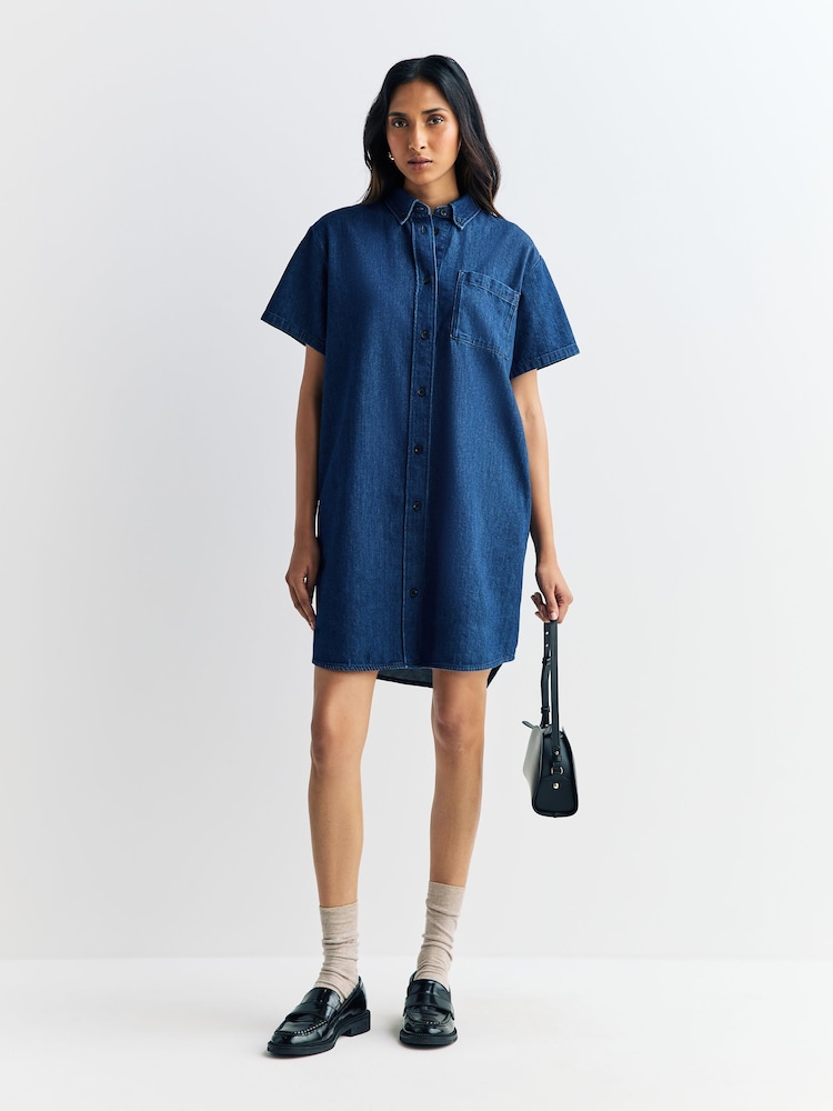 A.P.C. Blue Ary Robe - Image 1 of 5