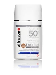 Ultrasun Face Fluid Anti Pigmentation Tinted SPF 50+ 40ml Nude Sun Cream - Image 1 of 2