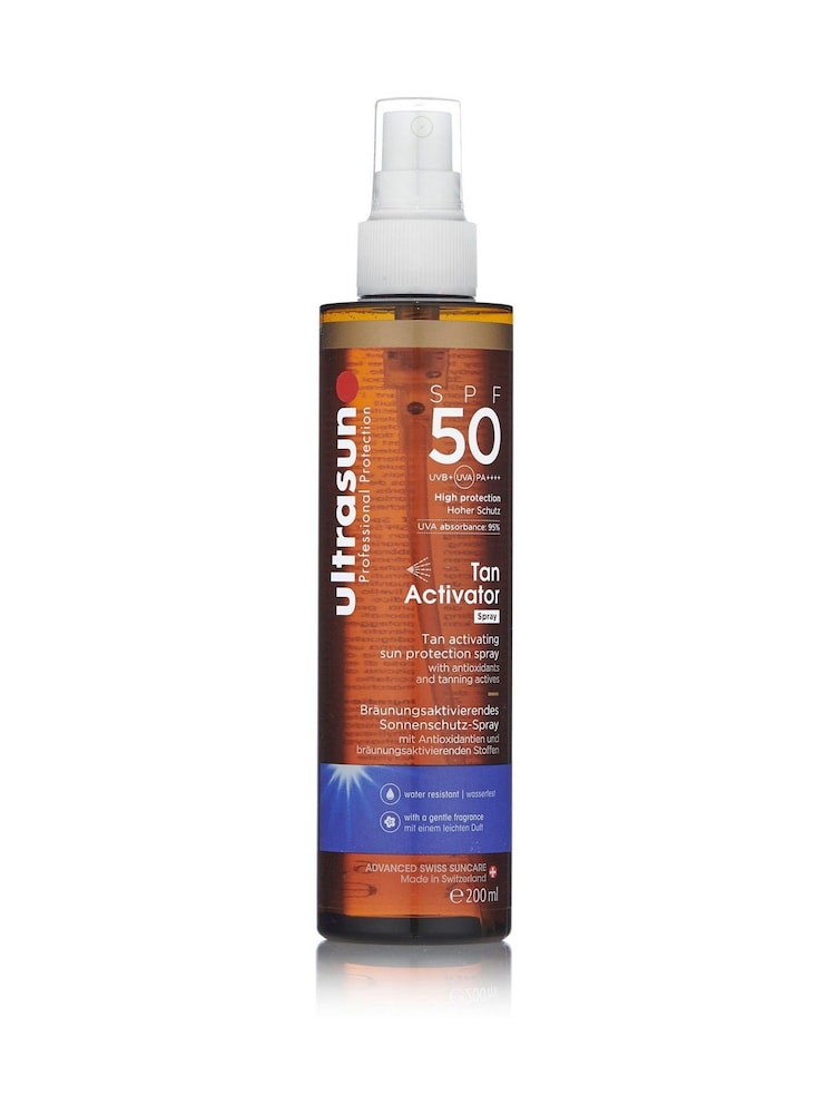 Ultrasun Tan Activator Spray SPF50 200ml - Image 1 of 2