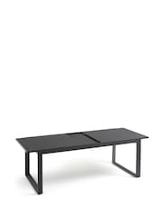 La Redoute Intérieurs Black Zory Aluminium Extendable 10 Seater Garden Table - Image 3 of 5