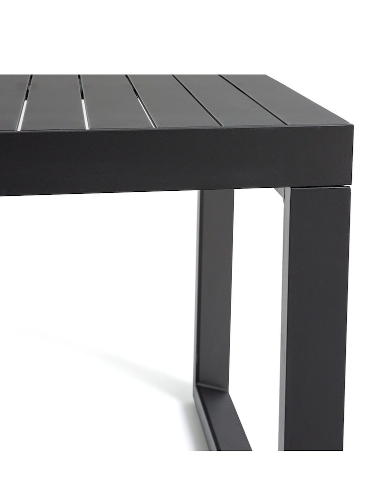 La Redoute Intérieurs Black Zory Aluminium Extendable 10 Seater Garden Table - Image 5 of 5