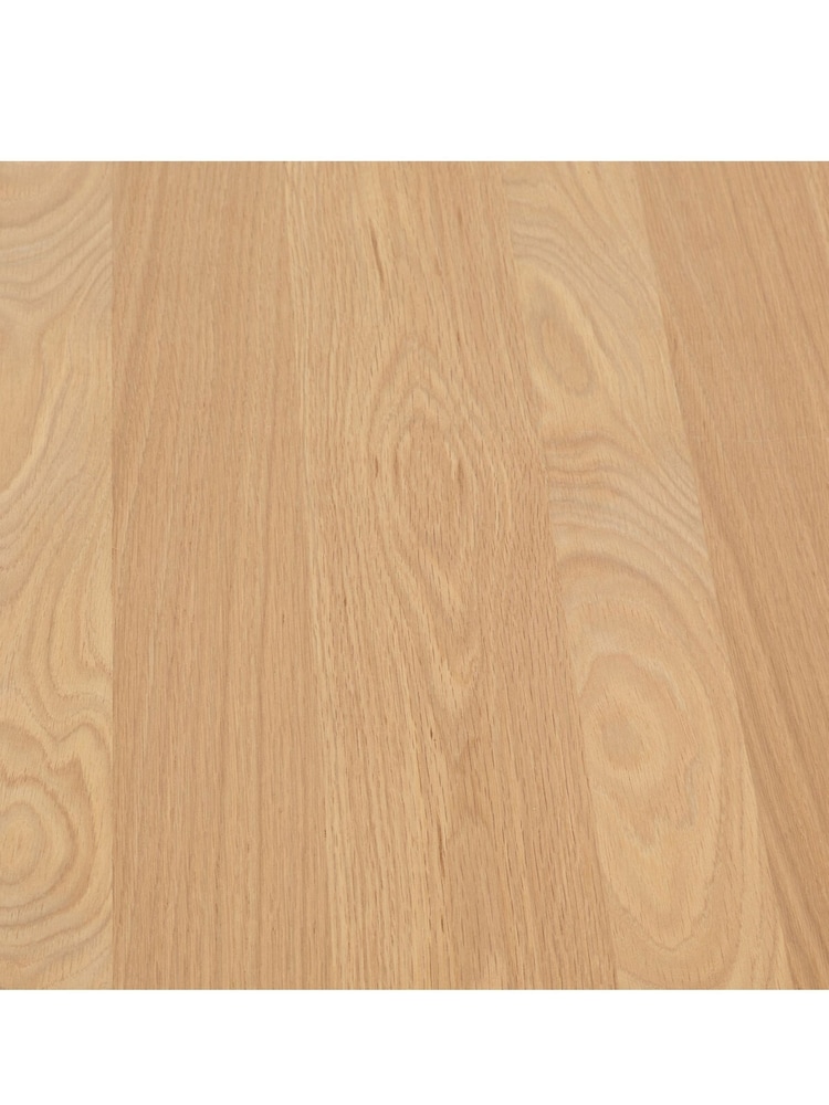 La Redoute Intérieurs Oak Zebarn Extendable Round 4 to 8 Seater Dining Table - Image 5 of 5