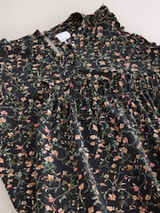 Black Ditsy Vest Pyjamas - Image 7 of 8