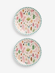 Lucy Tiffney Set of 4 Autumn Leaves Side Plates - Imagen 2 de 3