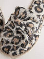 Animal Animal Print Slider Slippers - Image 8 of 8