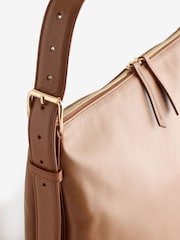 A.P.C. Brown Sac Vera Maxi Bag - Image 4 of 7