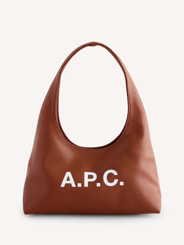 A.P.C. Brown Baby Ninon Shoulder Bag - Image 1 of 6