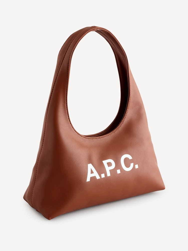 A.P.C. Brown Baby Ninon Shoulder Bag - Image 2 of 6 A.P.C. Brown Baby Ninon Shoulder Bag - Image 2 of 6