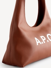 A.P.C. Brown Baby Ninon Shoulder Bag - Image 4 of 6
