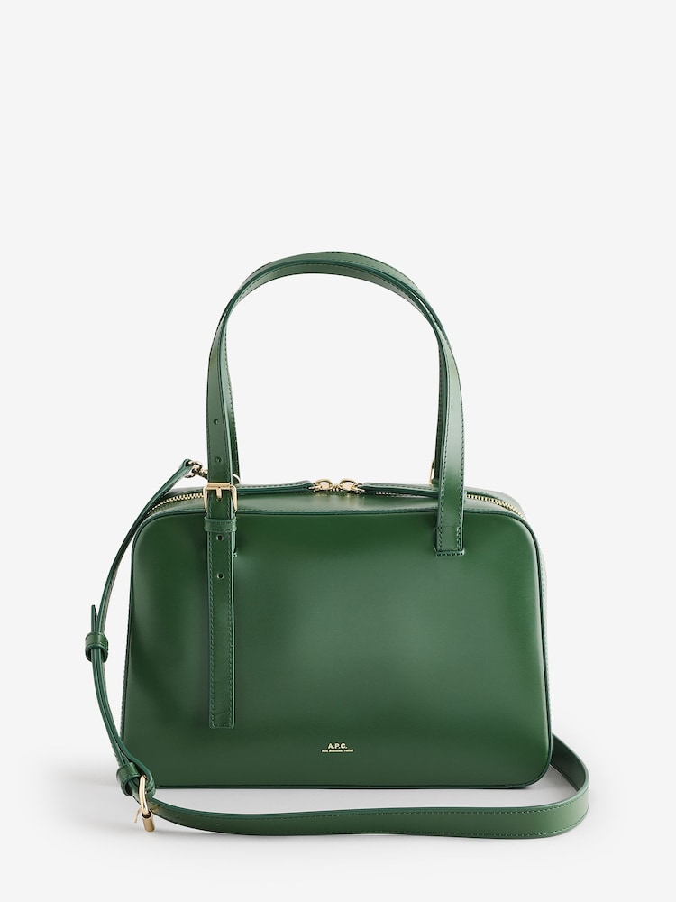 A.P.C. Green Sac Virginie Box Bag - Image 1 of 1