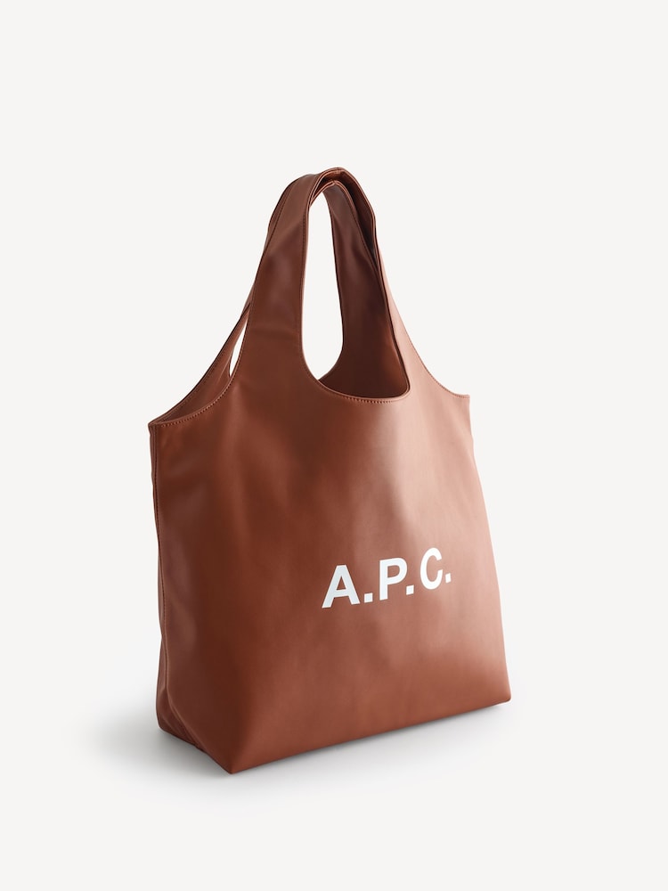 A.P.C. Brown Tote Ninon Bag - Image 2 of 7 A.P.C. Brown Tote Ninon Bag - Image 2 of 7