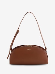A.P.C. Brown Sac Demi-Lune Shoulder Bag - Image 1 of 1
