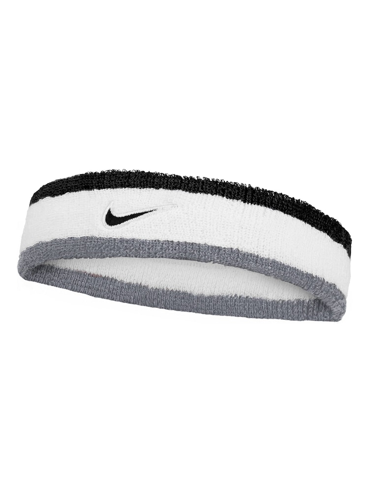 Nike Off White Swoosh Classic Headband - Image 1 of 1